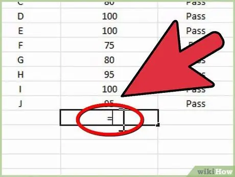 Upišite formule u Microsoft Excel 9. korak