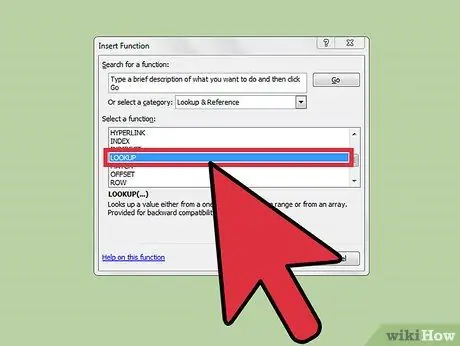Gamitin ang Lookup Function sa Excel Hakbang 10