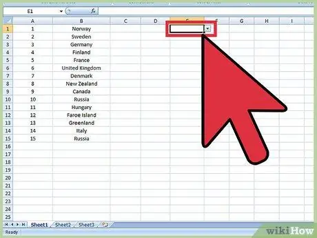 Use la función de búsqueda en Excel Paso 6