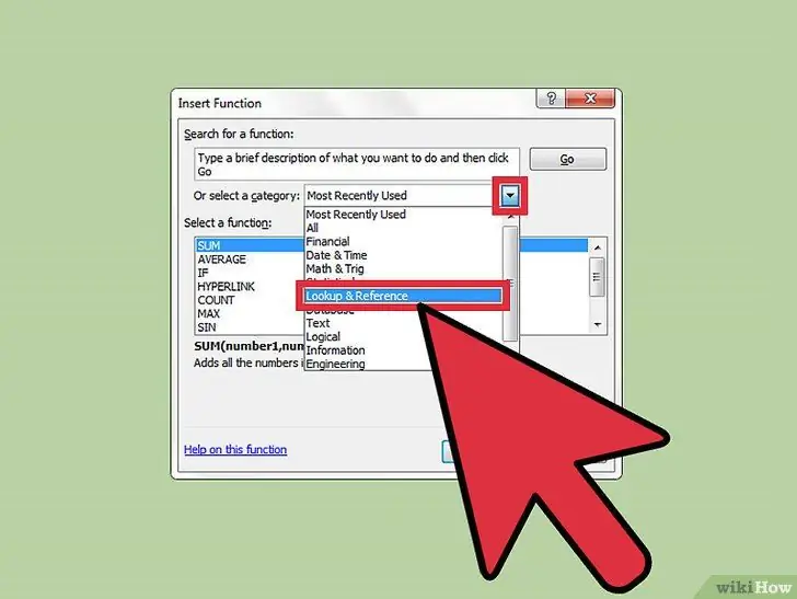 ใช้ฟังก์ชันการค้นหาใน Excel ขั้นตอนที่9