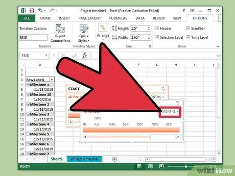 Unda Ratiba ya Muda katika Hatua ya 12 ya Excel