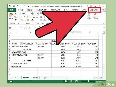 Excel Adım 7'de Zaman Çizelgesi Oluşturun