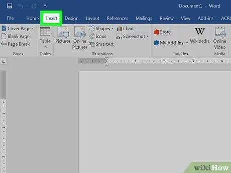 Tambahkan Gambar di Word Langkah 2