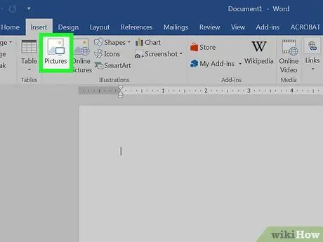 Ajouter une image dans Word Étape 3