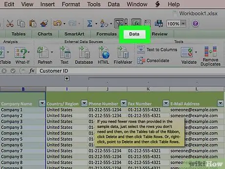 Agrupe y describa los datos de Excel Paso 8