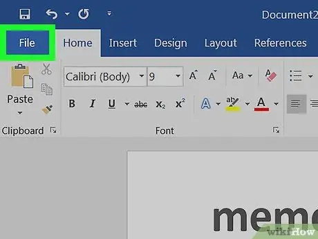 השתמש בתבניות מסמכים בשלב Microsoft Word שלב 38