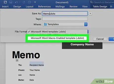 Use Document Templates in Microsoft Word Step 53