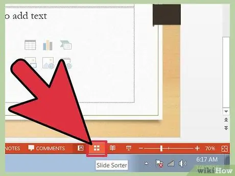 Krok 2: Pridajte prechody do programu Powerpoint