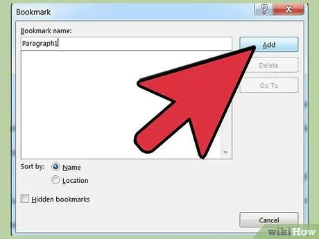 Tambahkan Bookmark di Microsoft Word Langkah 4