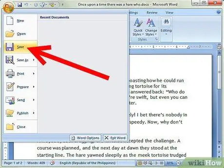 Eliminați parolele din Microsoft Word 2007 Pasul 7