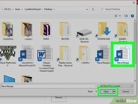 Dokumentumok egyesítése a Microsoft Word programban 1. lépés