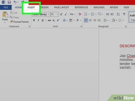 Documenten samenvoegen in Microsoft Word Stap 3