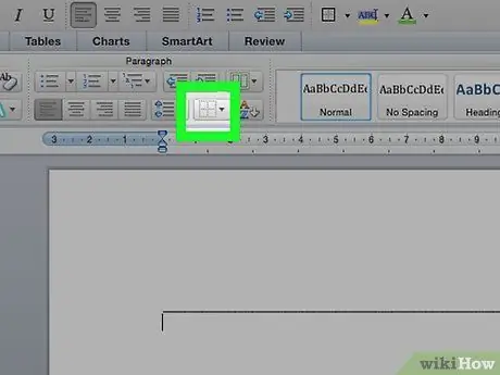 Deshacerse de una línea horizontal en Microsoft Word Paso 7