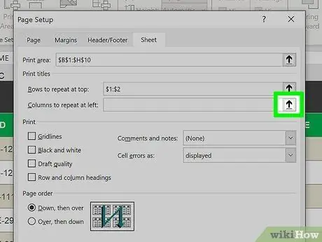 Ajouter une ligne d'en-tête dans Excel Étape 10