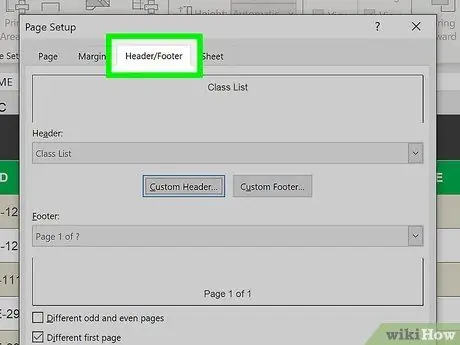 Add Header Row in Excel Step 11