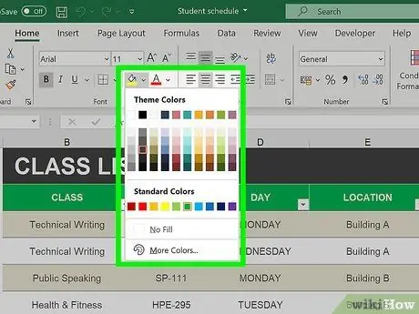 Add Header Row in Excel Step 4