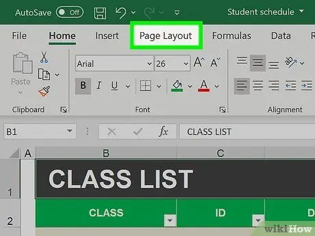 Add Header Row in Excel Step 5