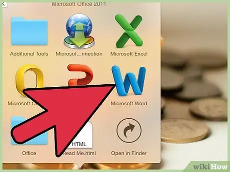 قم بعمل دعوات على Microsoft Word الخطوة 1