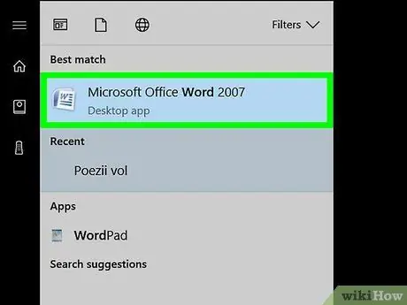 Ochrana dokumentu Microsoft Word heslem Krok 1