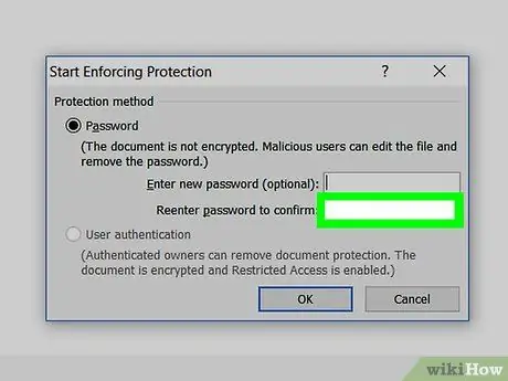 Password Protect to Microsoft Word Document Step 8