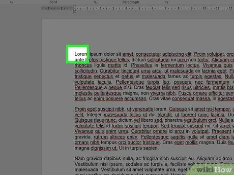 '2. darbība. Atrodiet un atrodiet un atrodiet Microsoft Word dokumentu līdzekļus