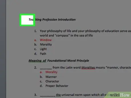 'استخدم ميزتي "بحث" و "بحث واستبدال" في مستندات Microsoft Word الخطوة 12