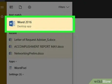 'Siv "Nrhiav" thiab "Nrhiav thiab Hloov" Nta hauv Microsoft Word Cov Ntaub Ntawv Kauj Ruam 1