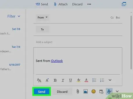 Outlook бағдарламасындағы электрондық поштаны еске түсіру 12 -қадам