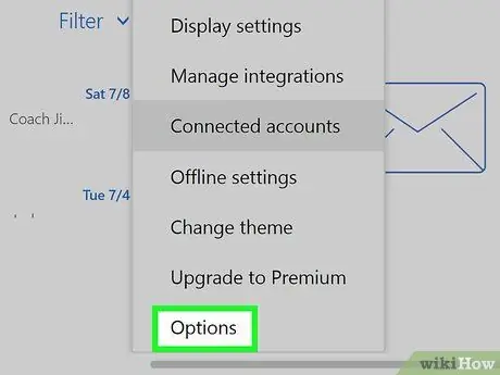 Återkalla ett e -postmeddelande i Outlook Steg 3