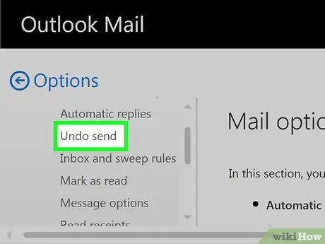 Vyvolat e -mail v aplikaci Outlook Krok 4