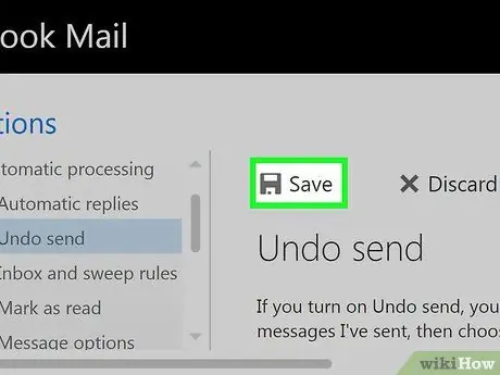 Outlook бағдарламасында электрондық поштаны еске түсіру 8 -қадам