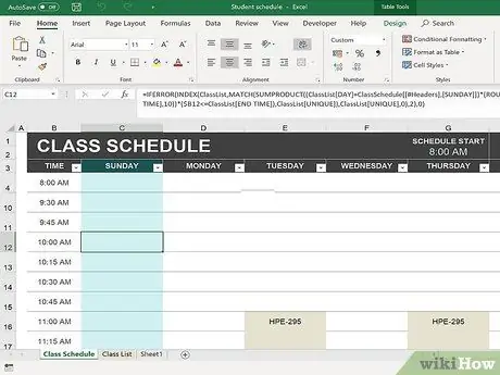 Unhide Rows dalam Excel Langkah 1