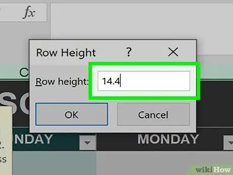 إظهار الصفوف في Excel الخطوة 18