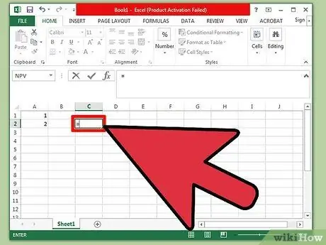 Pievienojiet programmā Excel 11. darbība