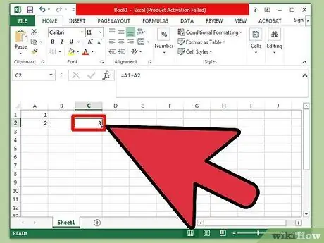 Pridėkite „Excel“13 veiksme