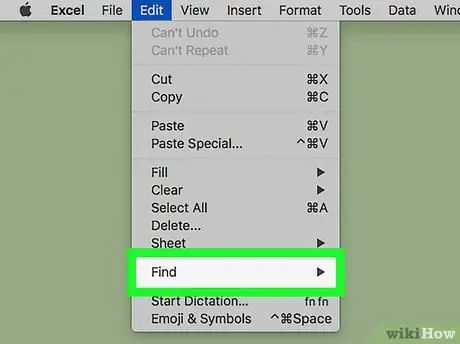 Kompyuter yoki Mac -da Excel -ni toping va o'zgartiring 13 -qadam