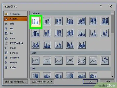 Hinzufügen eines Diagramms zu Microsoft Word Schritt 5