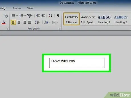 Krok 3: Zmeňte orientáciu textu v programe Microsoft Word