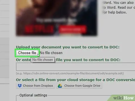 Convertir Docx en Doc Étape 19