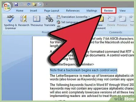 Tambah Komen di Microsoft Word Langkah 16