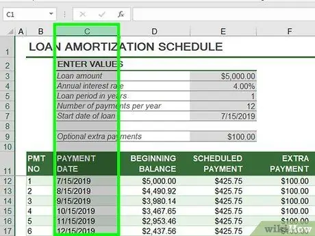 Excel дээр нэгтгэх 4 -р алхам