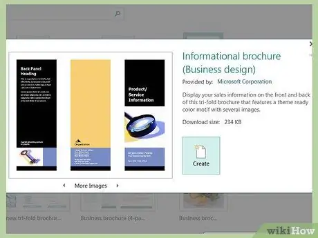 Microsoft Publisher Adım 3'ü Kullanarak Broşürler Oluşturun