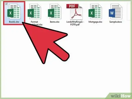 Satırları Excel -ə daxil edin Addım 13