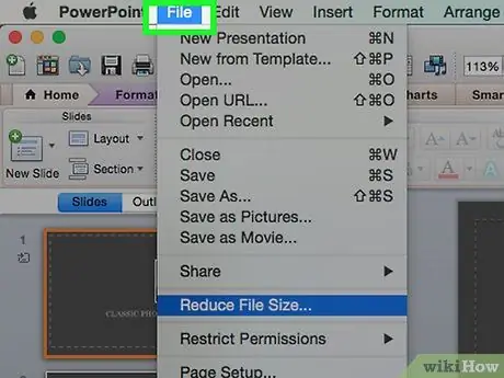 Reduce Powerpoint File Size Step 6