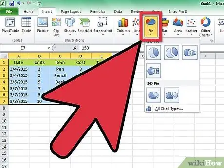 Create a Graph Using a Spreadsheet Step 6