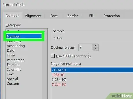 Arrondir dans Excel Étape 18