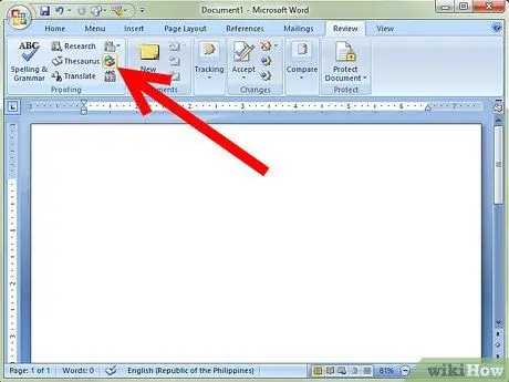Andika kwa Kihispania kwenye Microsoft Word Hatua ya 2
