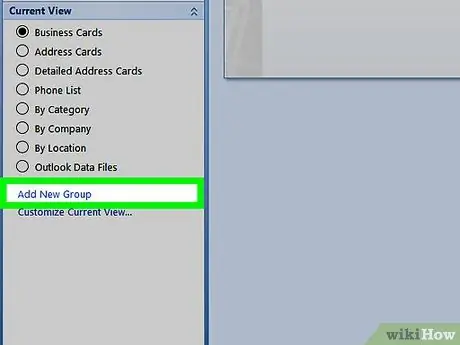 Luo yhteystietoryhmä PC: n tai Macin Outlookissa Vaihe 3