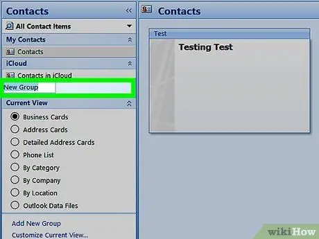 Creați un grup de contacte în Outlook pe PC sau Mac Pasul 4
