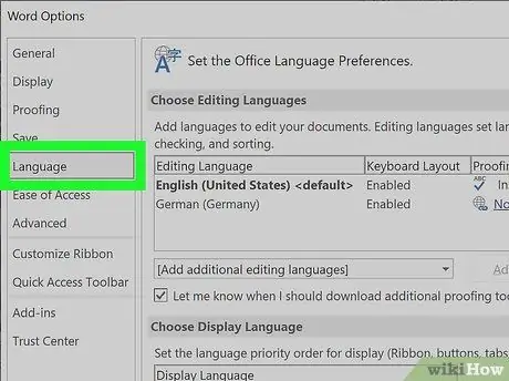 Change the Language in Word Step 11